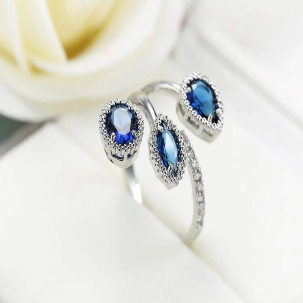 ENGAGEMENT BRIDAL WEDDING RING - Picture 3 of 3